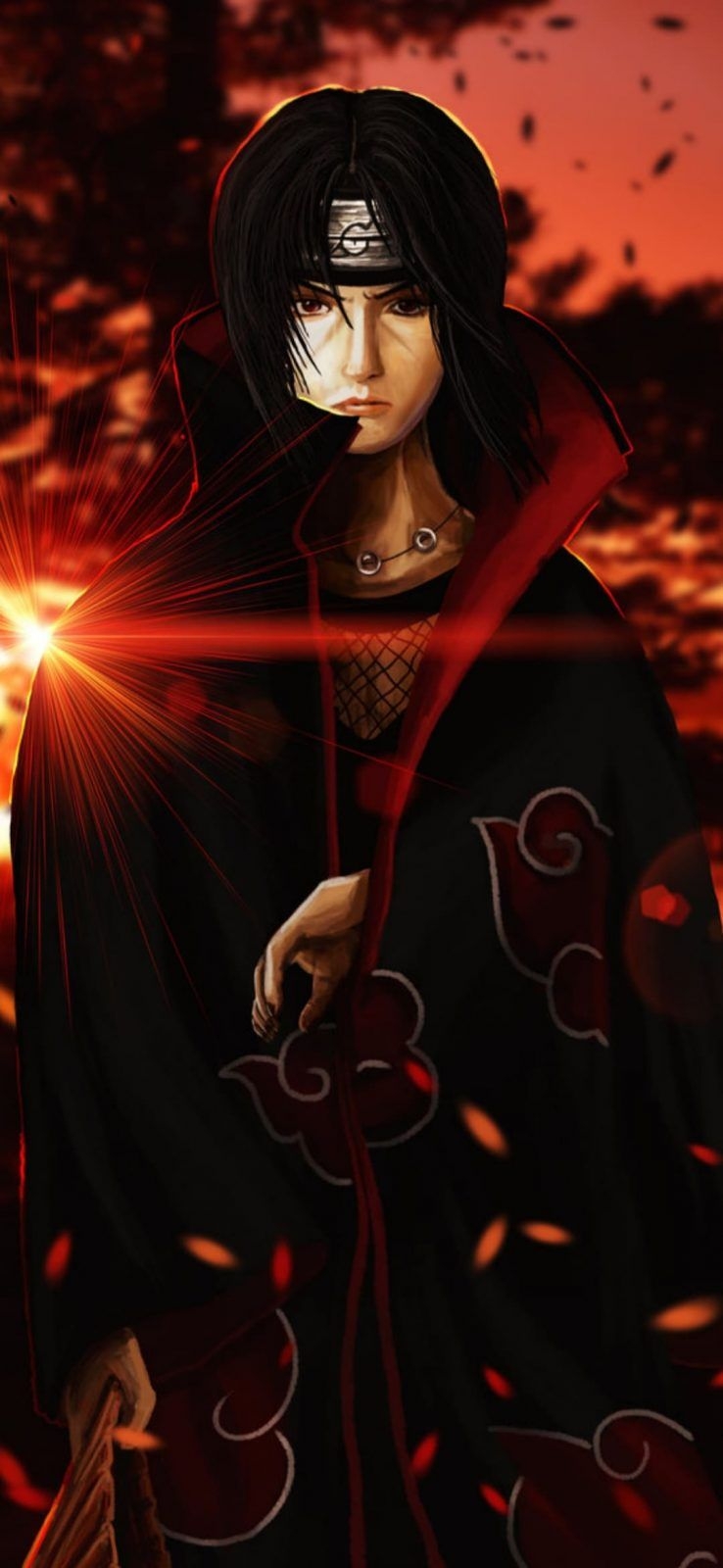 740x1600 Itachi Wallpaper 4k iPhone, Phone