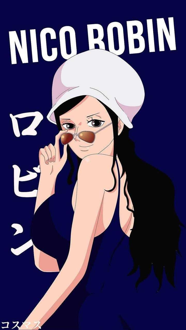 720x1280 HD Wallpaper. Nico robin, Anime girl, Phone