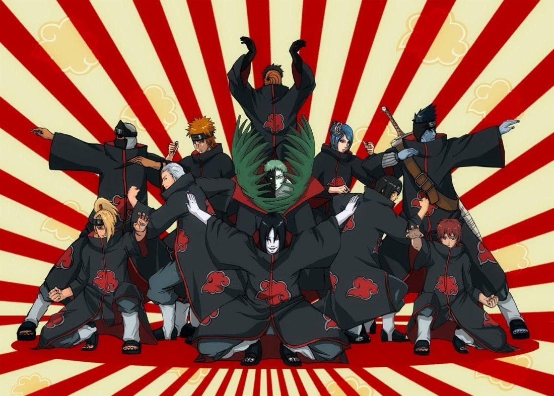 1100x790 Akatsuki Wallpaper HD Free Download Anime Naruto Akatsuki Wallpaper, Desktop