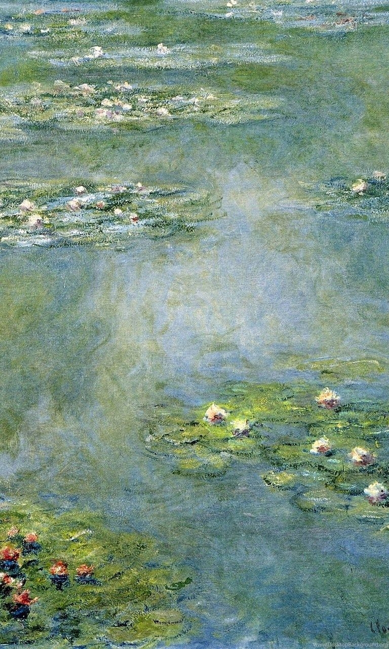 770x1280 Claude Monet Water Lilies Wallpaper Desktop Background, Phone