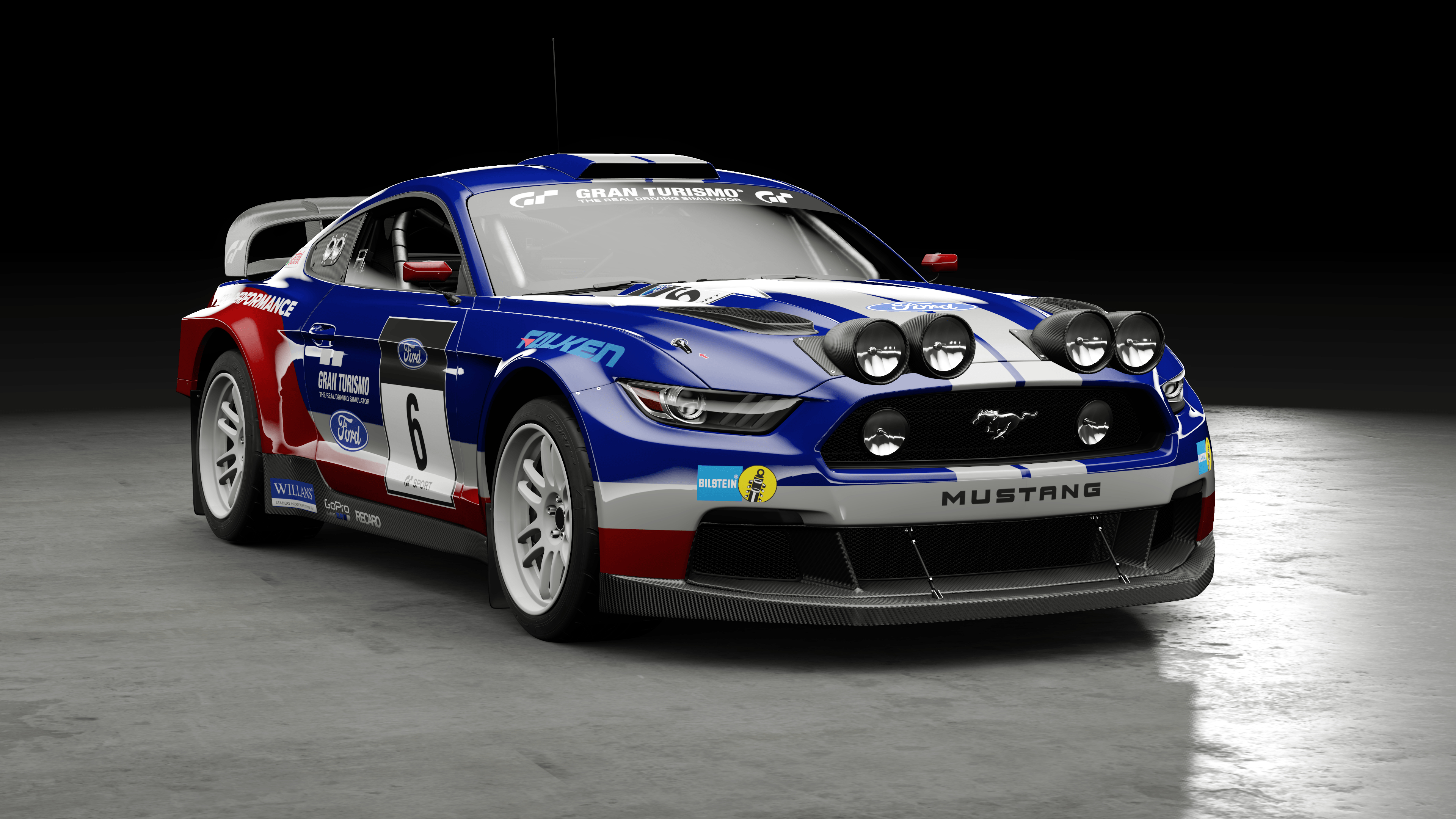 3840x2160 Ford Mustang GT Group B Rally Car 4k Ultra HD Wallpaper, Desktop