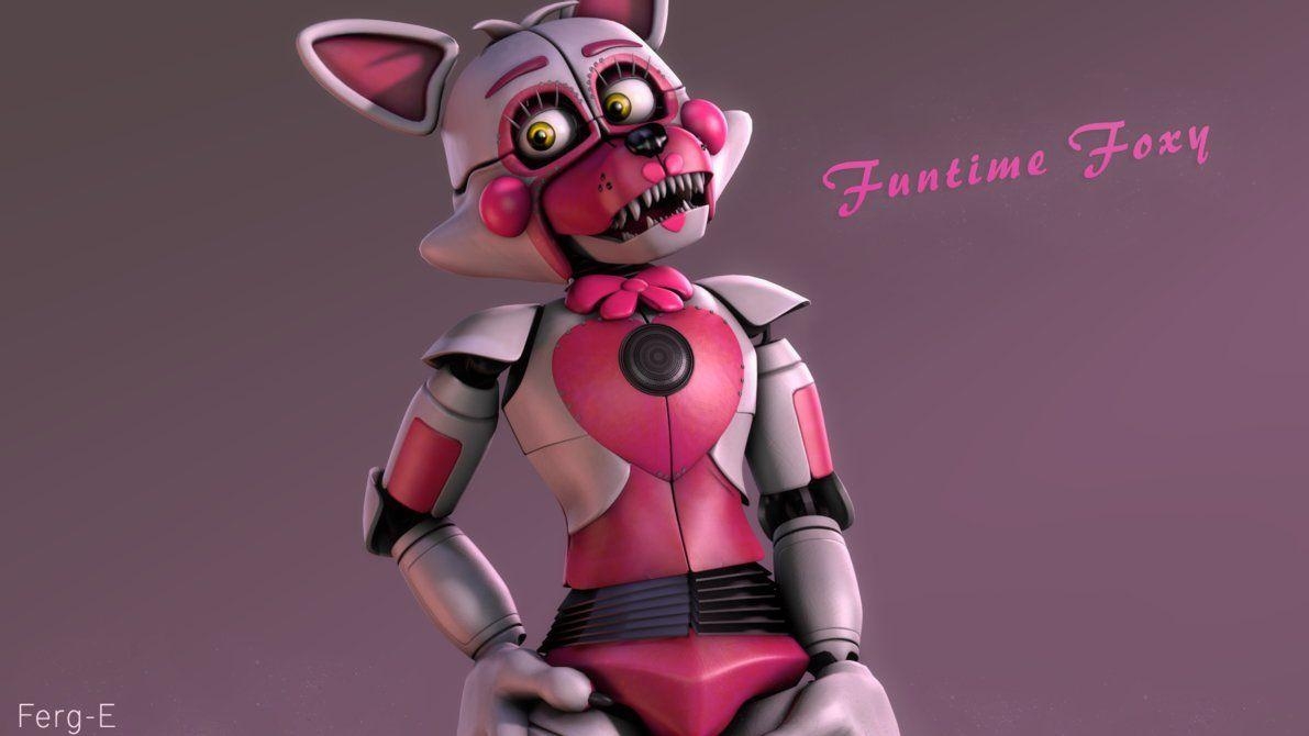 1200x670 FNaF SFM) Funtime Foxy Wallpaper By Fer Ge, Desktop