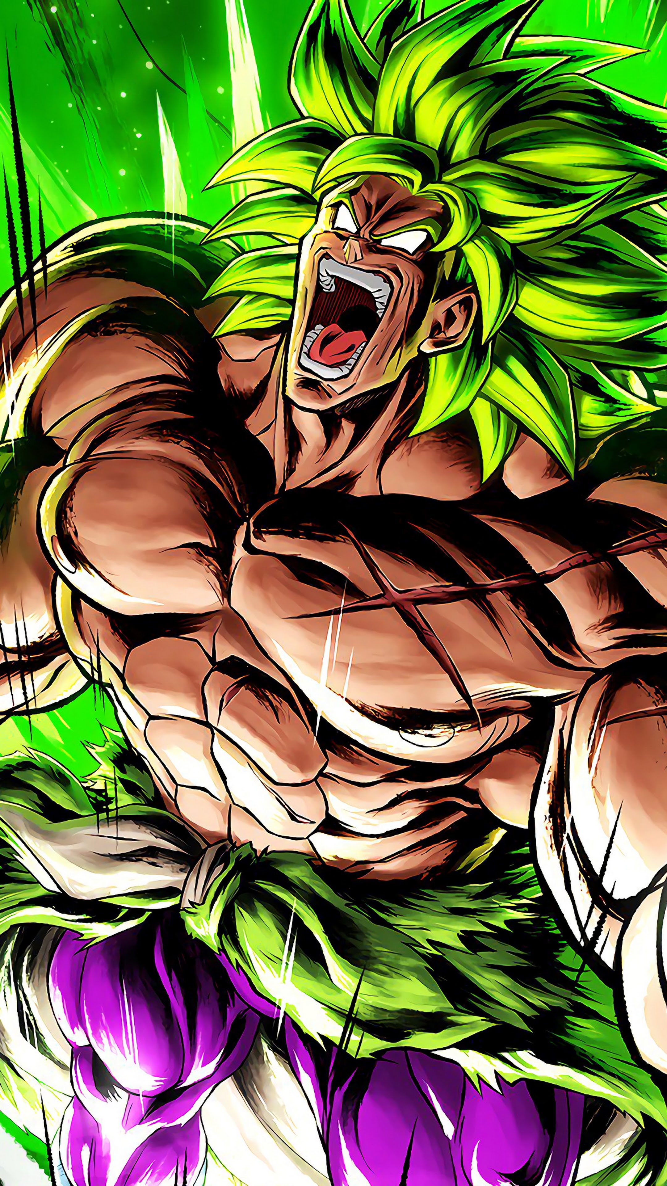 2160x3840 Dragon Ball Super: Broly Legendary Super Saiyan 4K Wallpaper, Phone