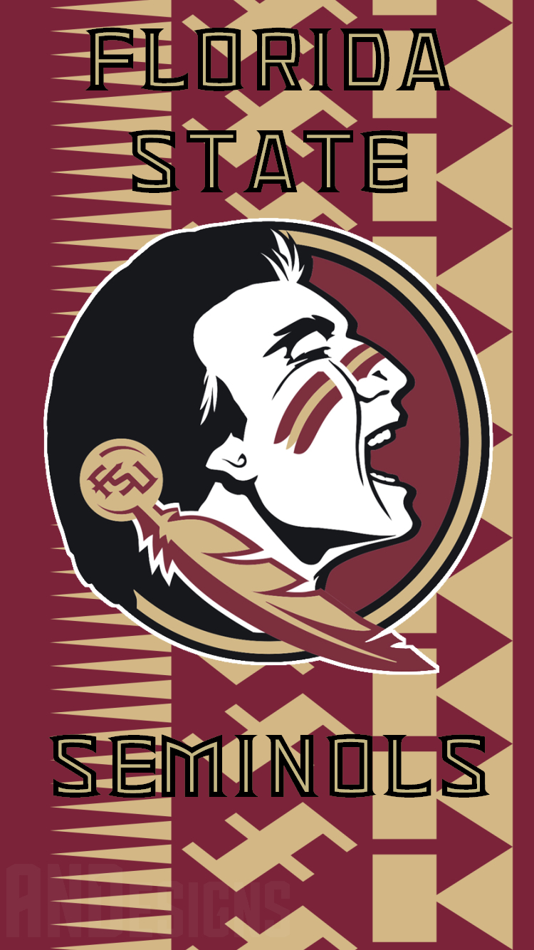 750x1340 NCAA 5 Panel Canvas Print Wall Art. Florida state seminoles, Fsu football, Florida state seminoles logo, Phone