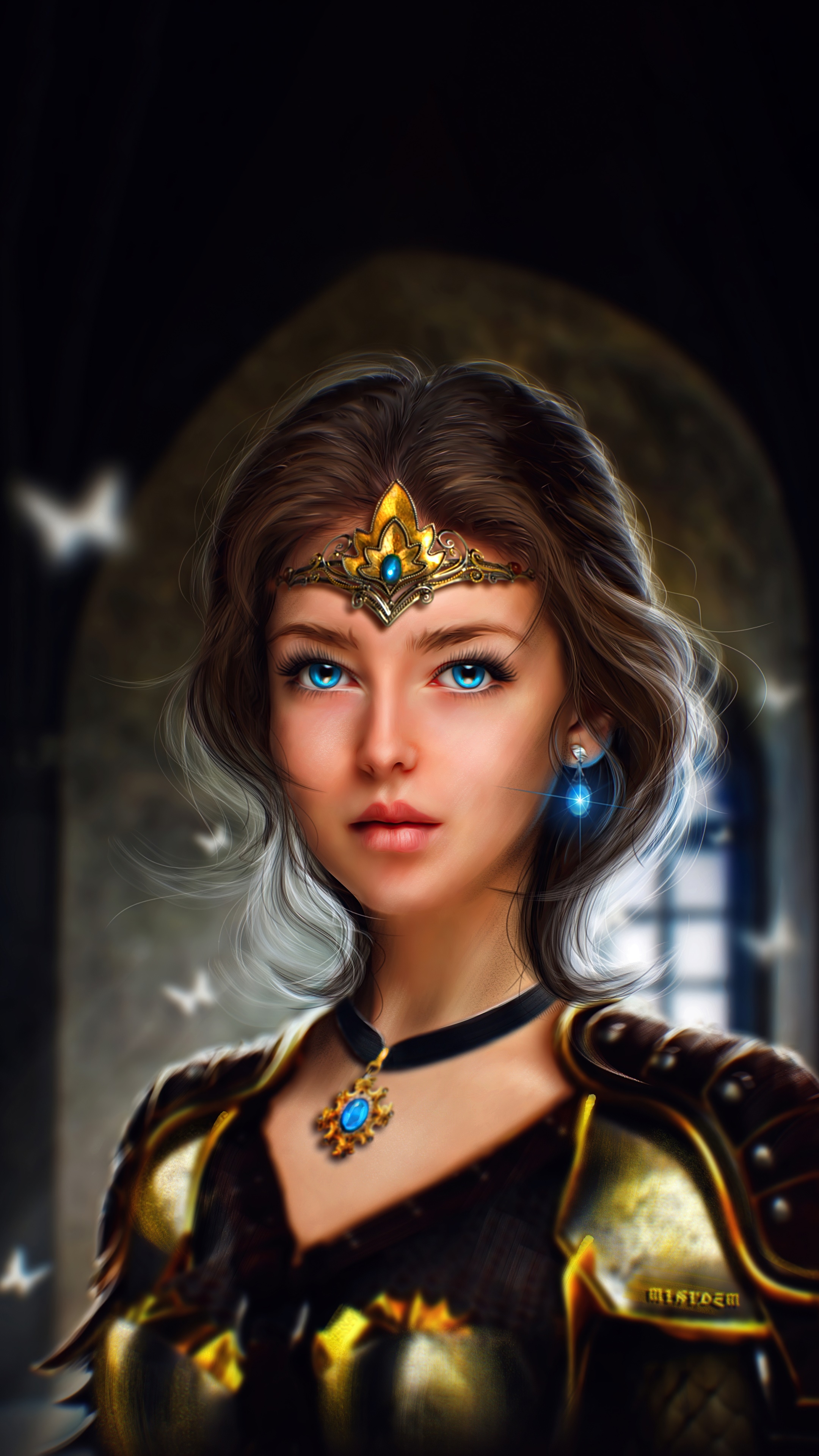 2160x3840 queen, princess, warrior, fantasy, artist, artwork, digital art, artstation Gallery HD Wallpaper, Phone