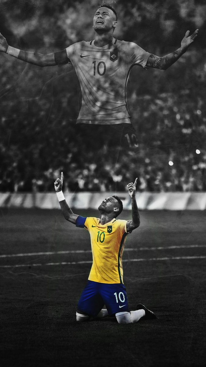 680x1200 Neymar iPhone Wallpaper Brazil, Phone