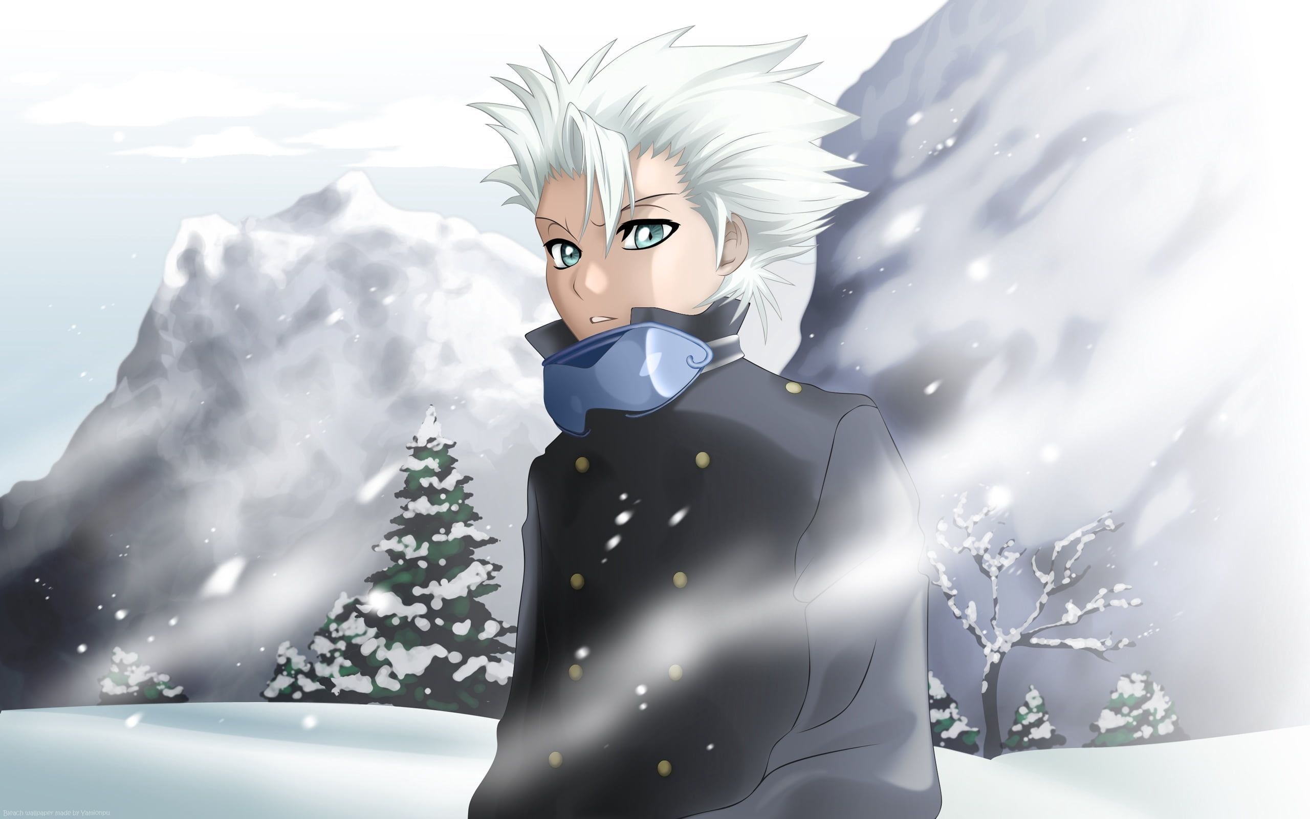 2560x1600 Bleach Toshiro Hitsugaya digital wallpaper hitsugaya toushirou #guy #blond #snow #winter #look K #wallpaper #hdwallpaper #de. Anime, Bleach fanart, Bleach anime, Desktop