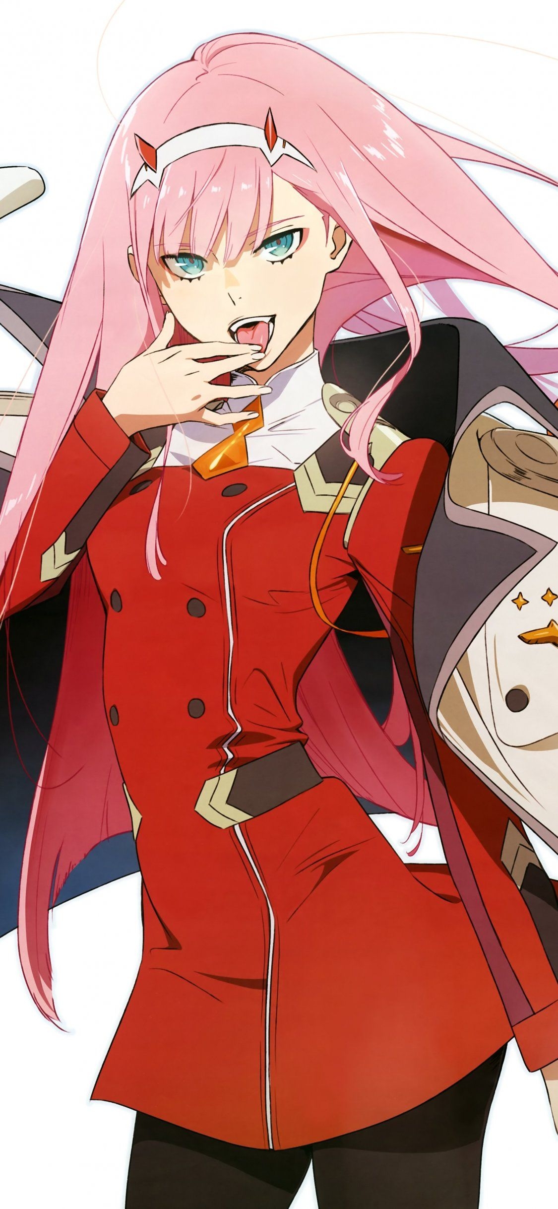 1130x2440 Zero Two iPhone X  wallpaper, Phone