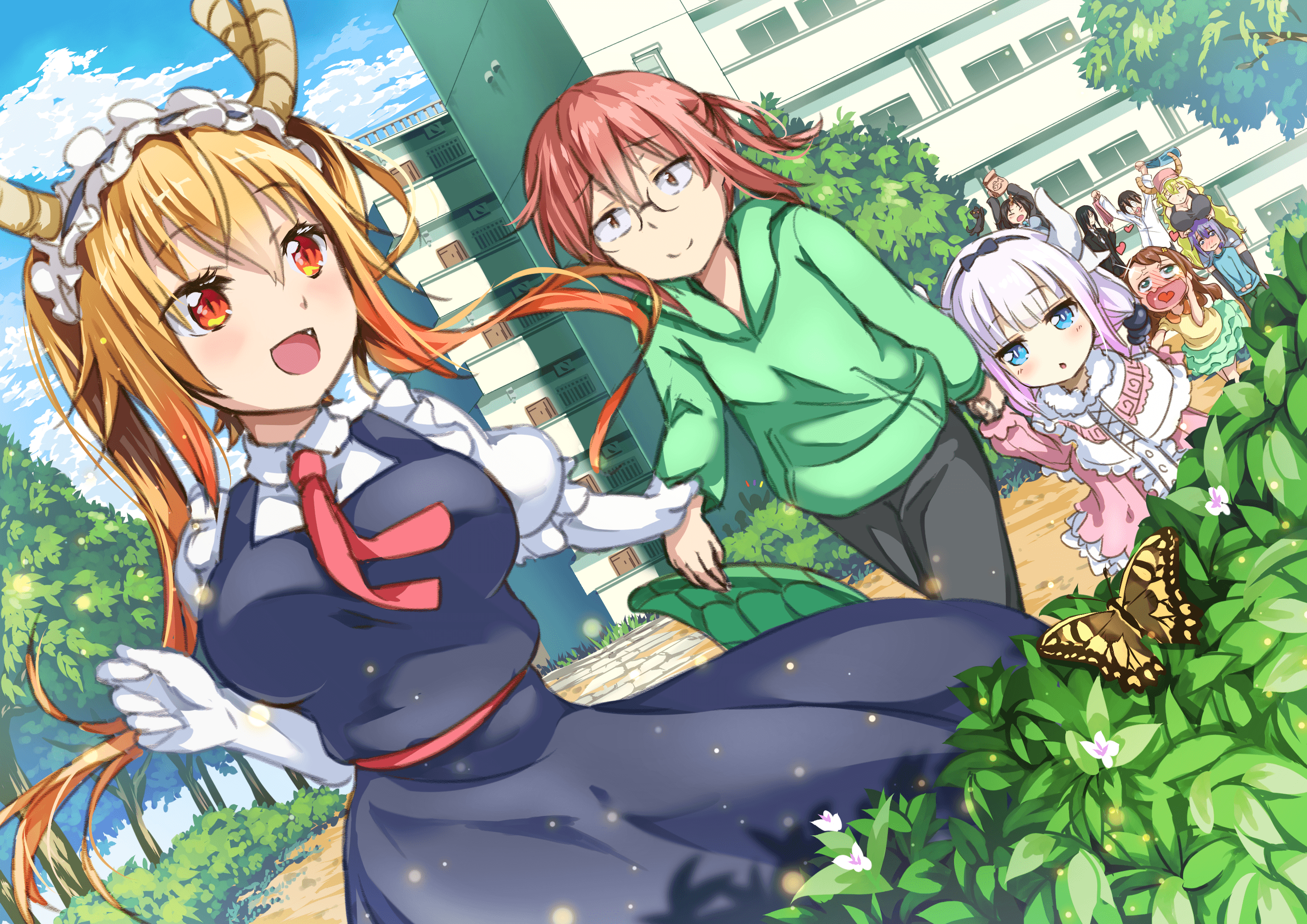 2830x2000 Quetzalcoatl (Miss Kobayashi's Dragon Maid) HD Wallpaper, Desktop