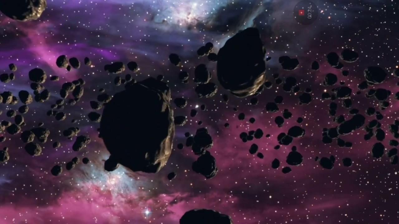 1280x720 Asteroids 3D Live Wallpaper, Desktop