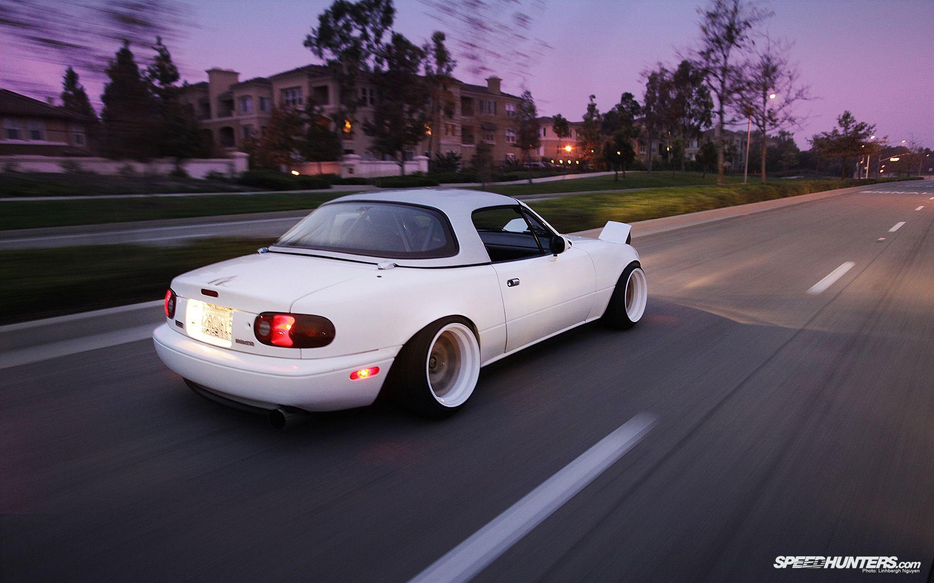 1920x1200 cars, Mazda, roads, miata, vehicles, mx- white cars, mx5, Desktop