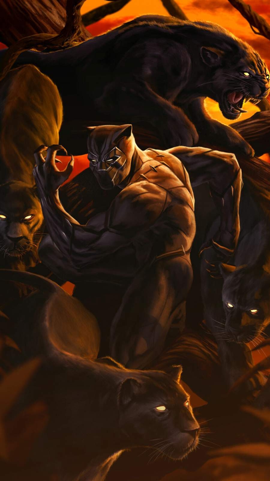 900x1600 Black Panther Dark iPhone Wallpaper Wallpaper, iPhone Wallpaper, Phone