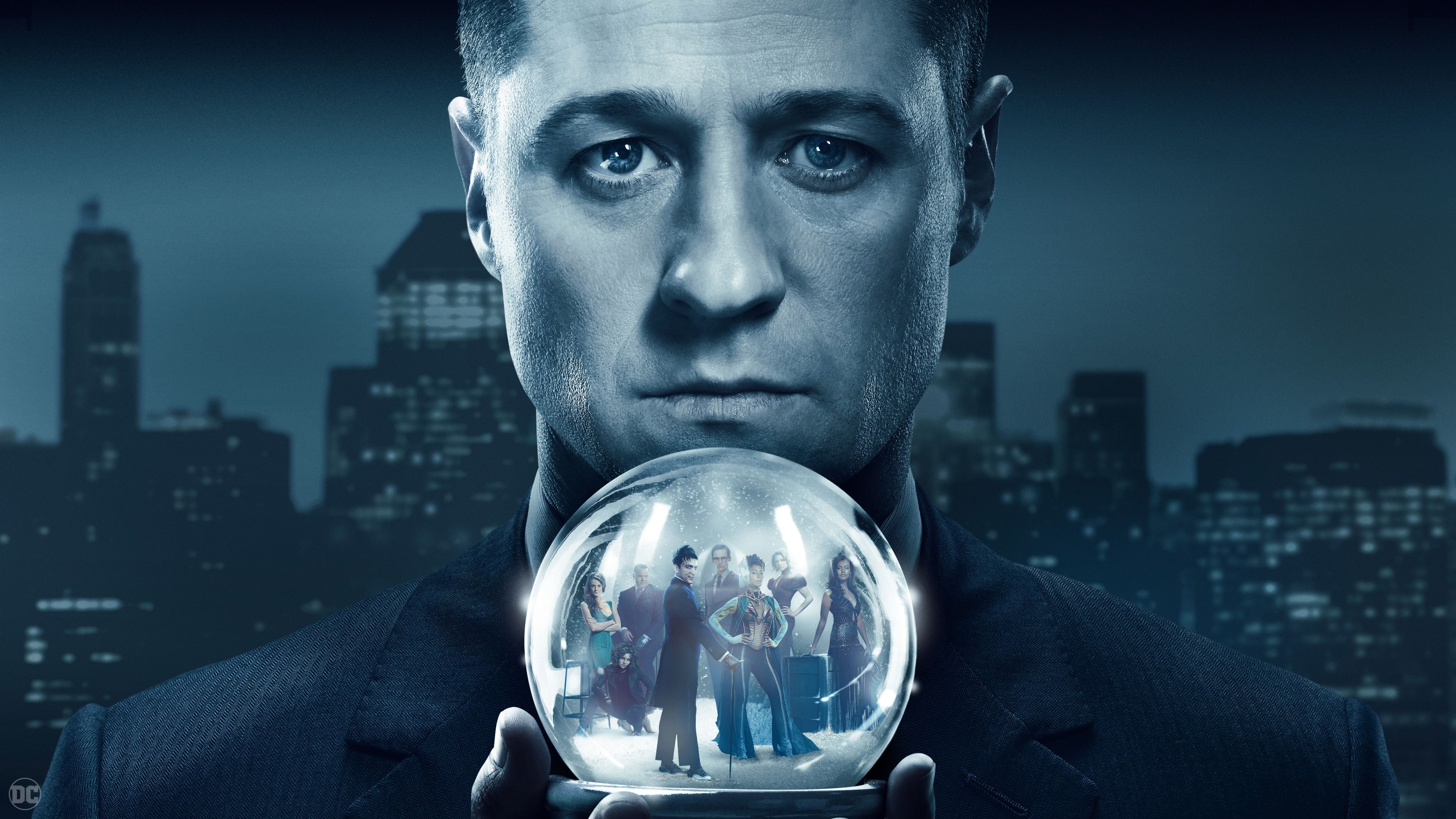 3840x2160 Wallpaper Gotham, Season Ben McKenzie, James Gordon, 4K, TV, Desktop