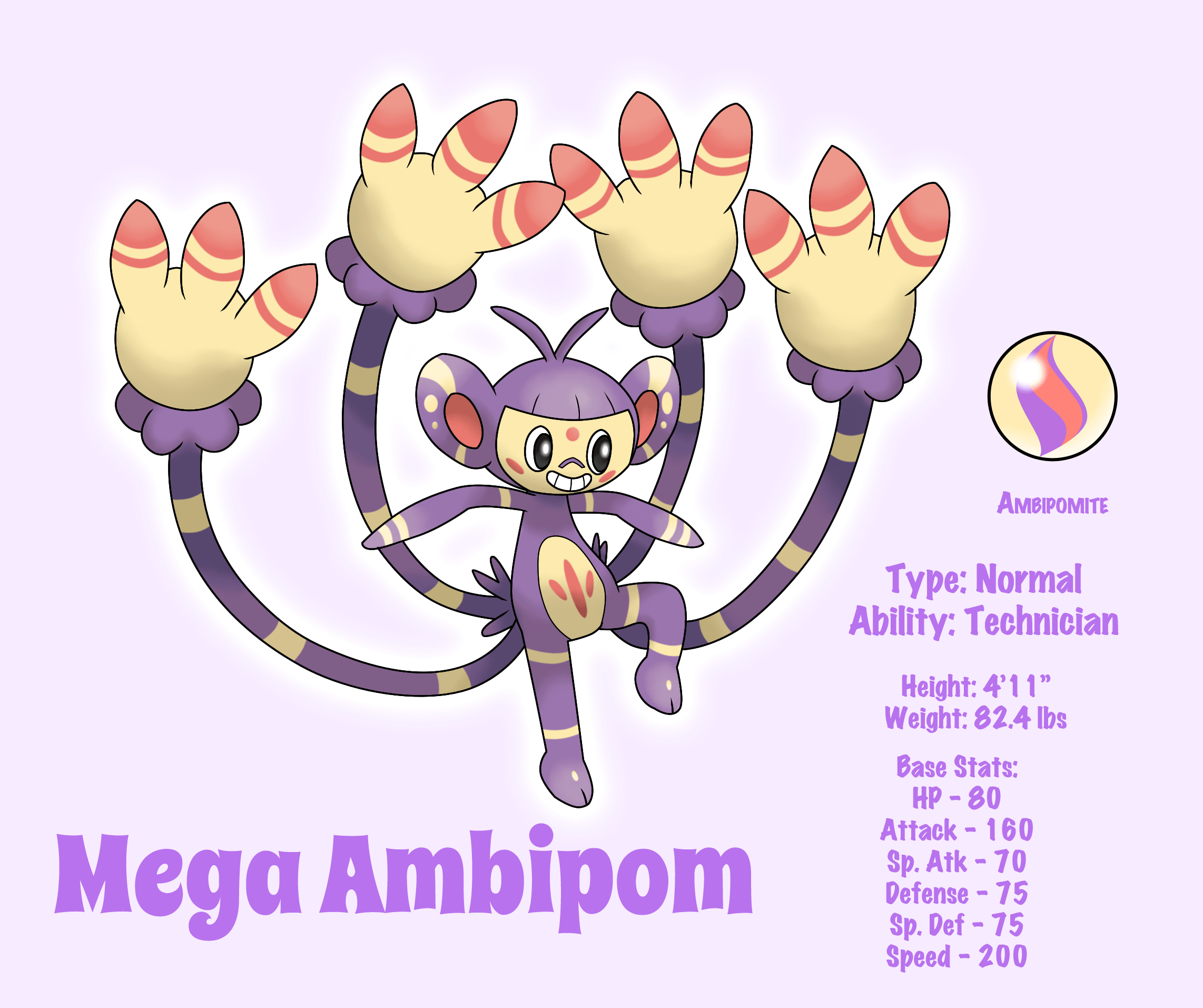 2290x1920 Mega Ambipom, Desktop