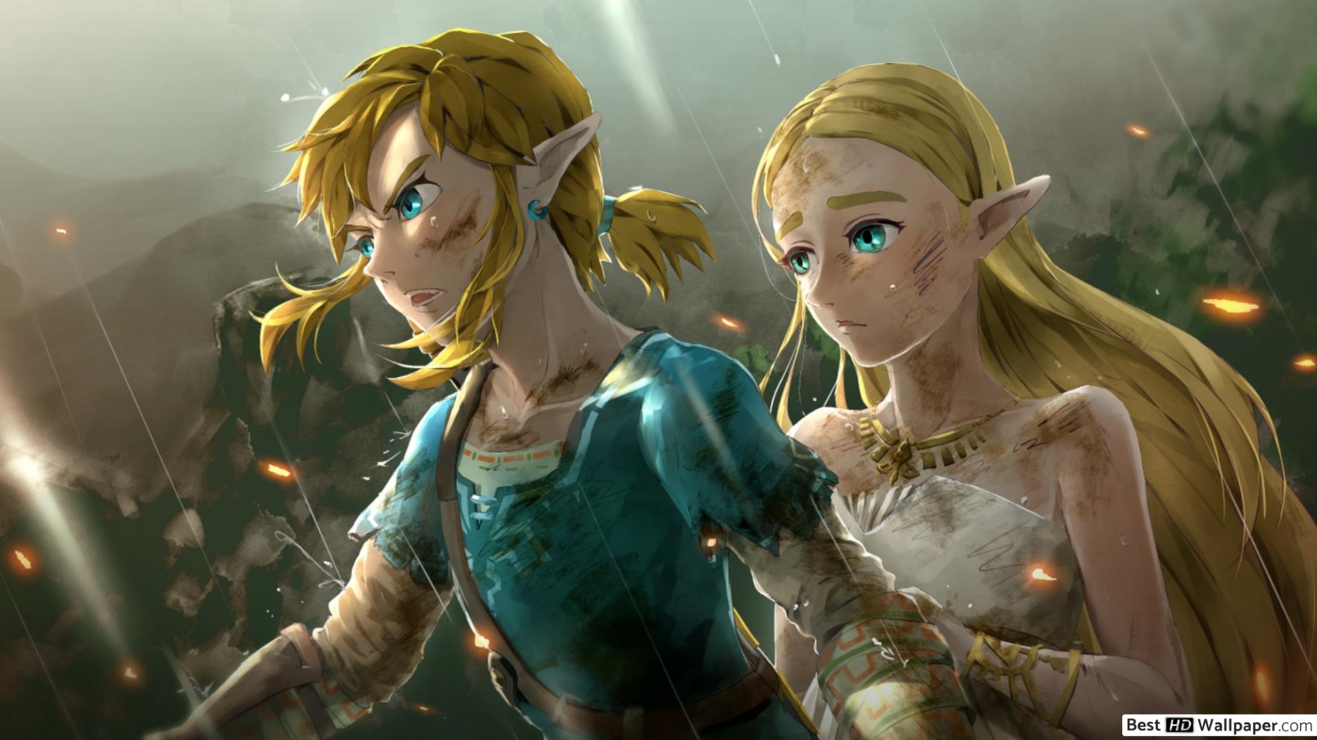 1920x1080 The Legend of Zelda Breath of the Wild & Zelda HD wallpaper download, Desktop