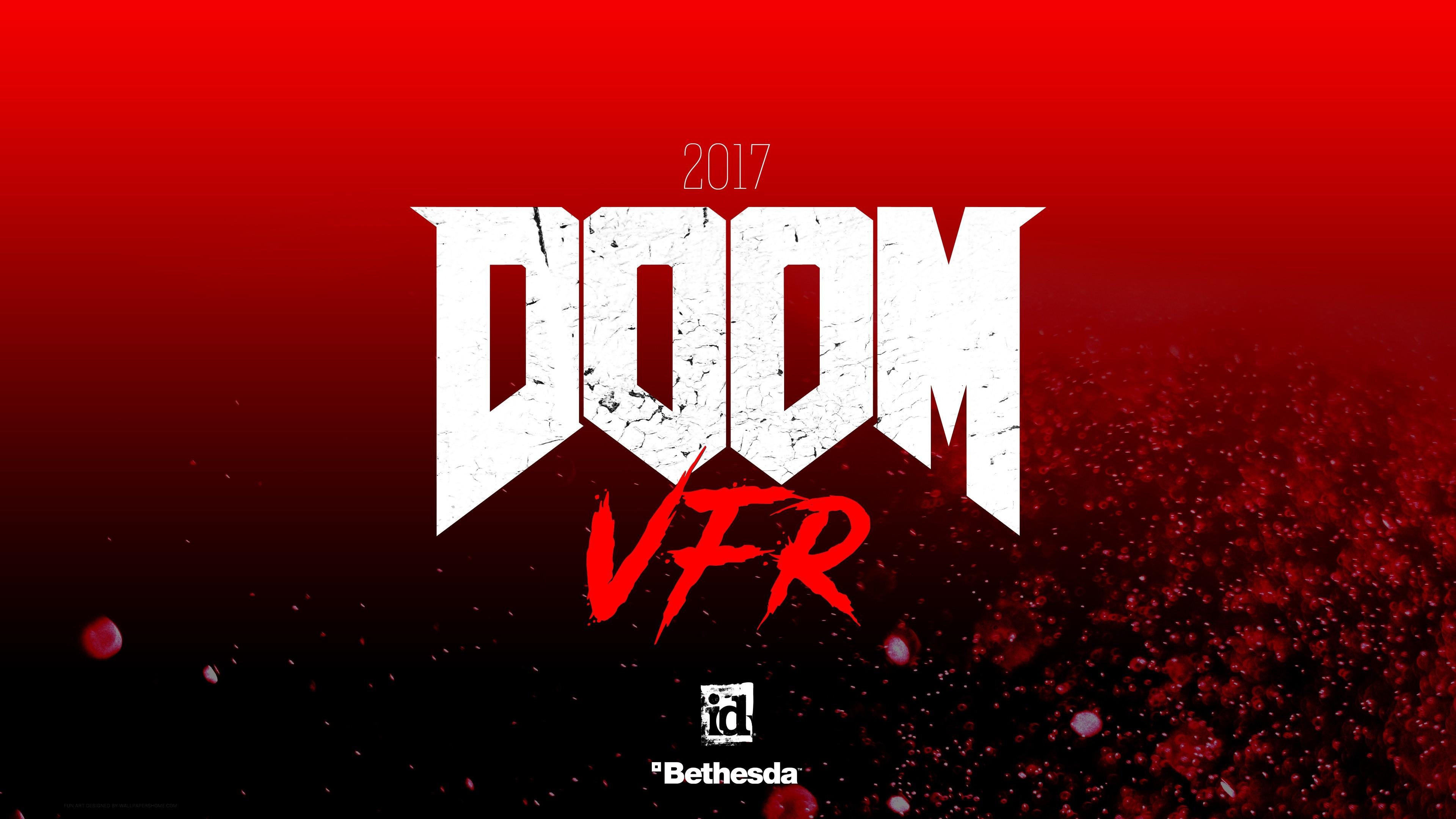 3840x2160 Wallpaper Doom VFR, 4k, VR, E3 Games, Desktop