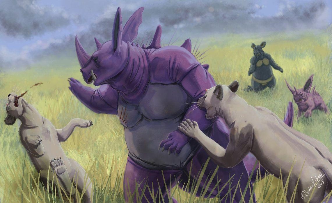 1150x700 Pokesafari: Nidoking, Desktop