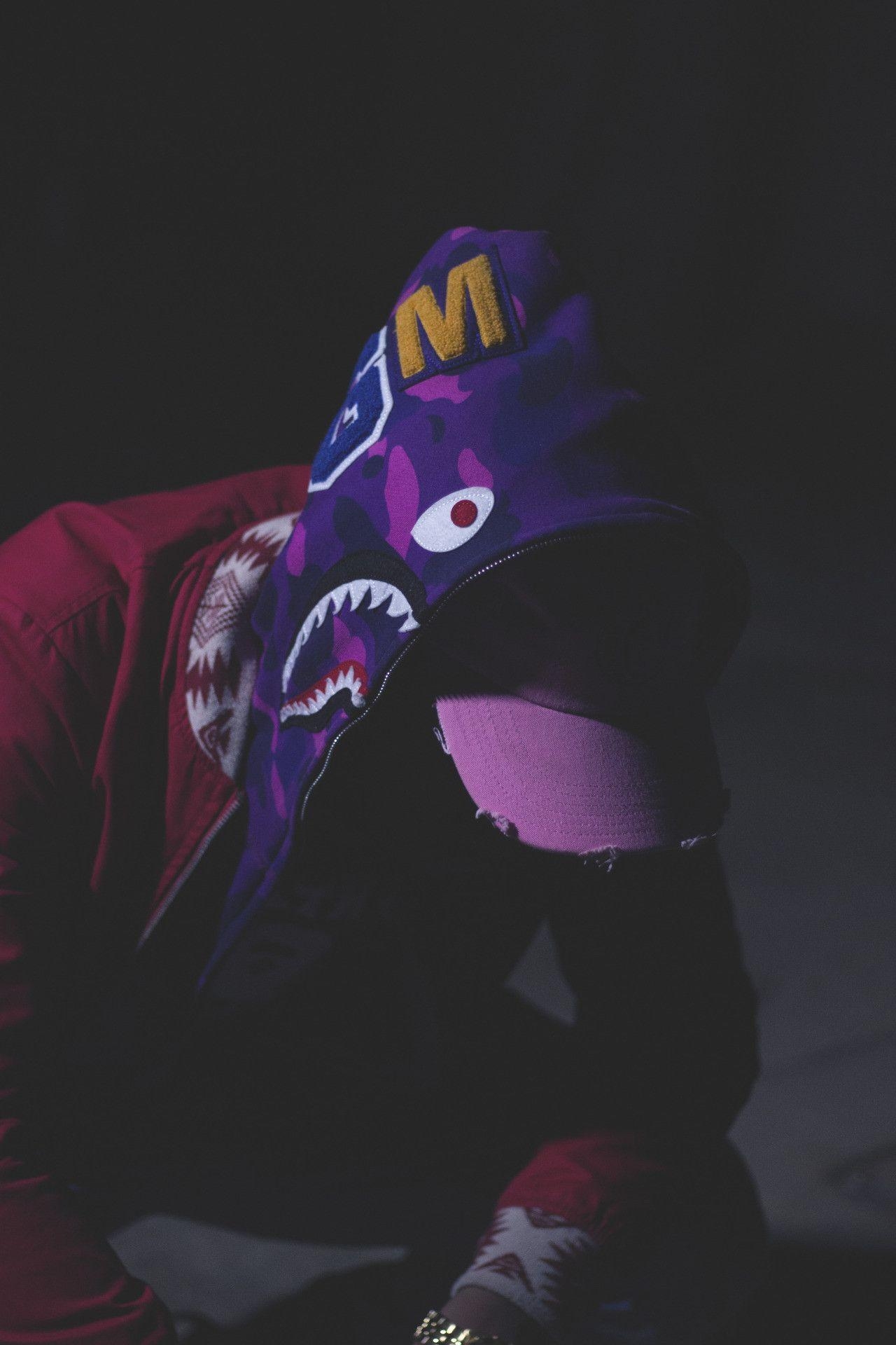 1280x1920 Bape Shark Wallpaper, Phone