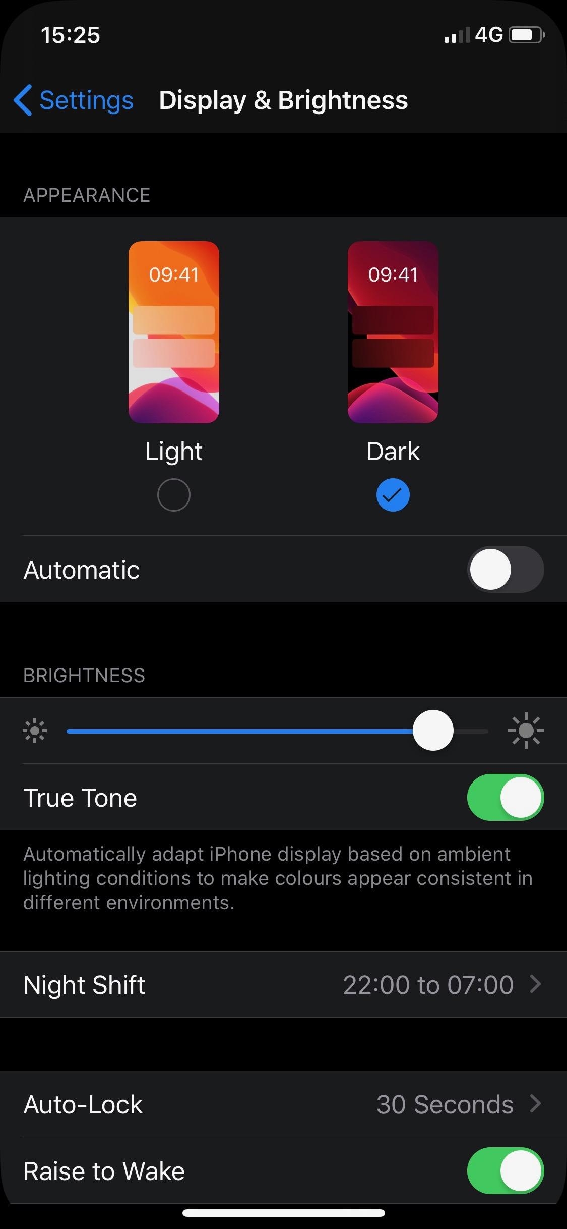 1130x2440 Dark Mode Guide, Phone