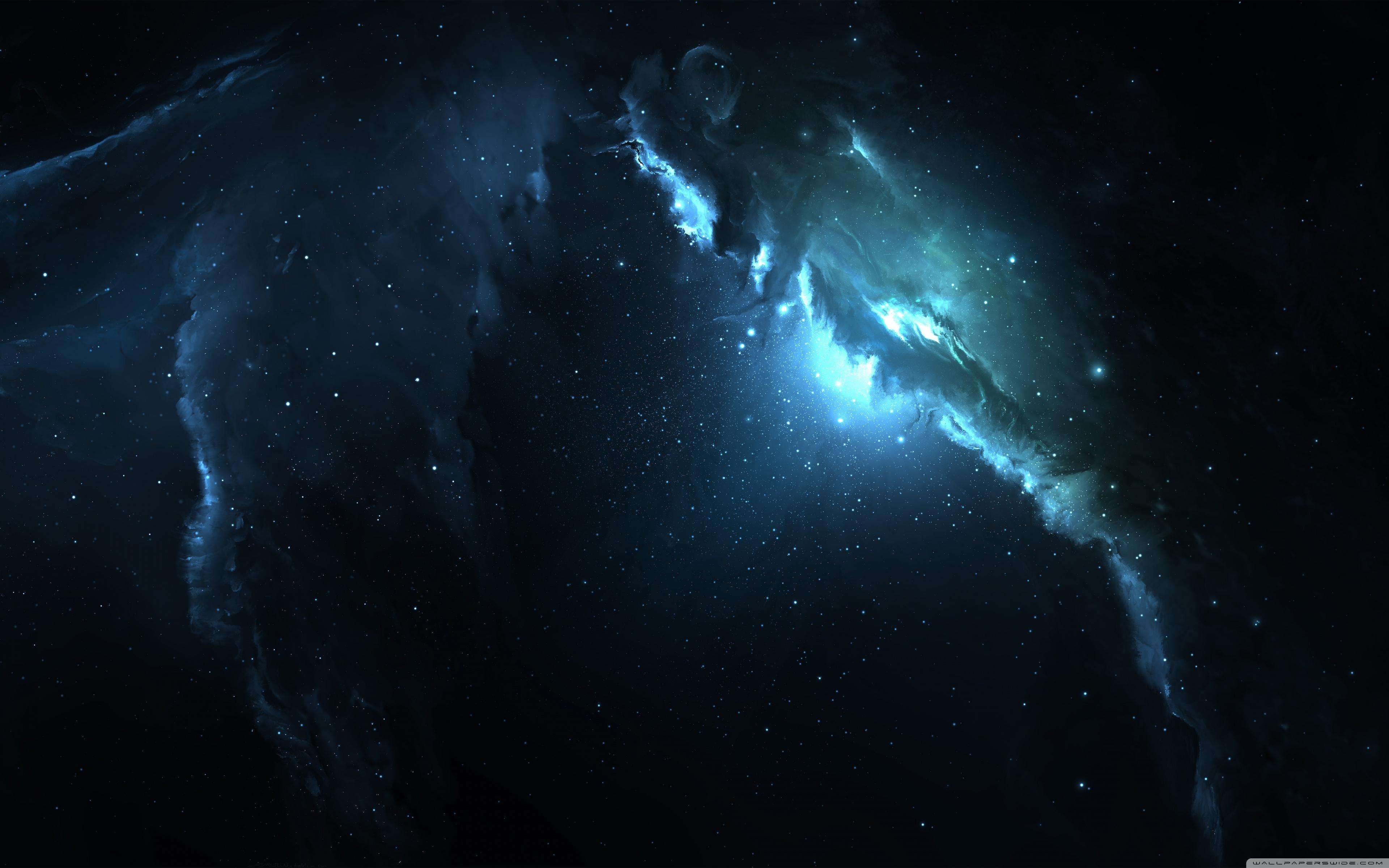 3840x2400 Dual Monitor Wallpaper Galaxy, Desktop