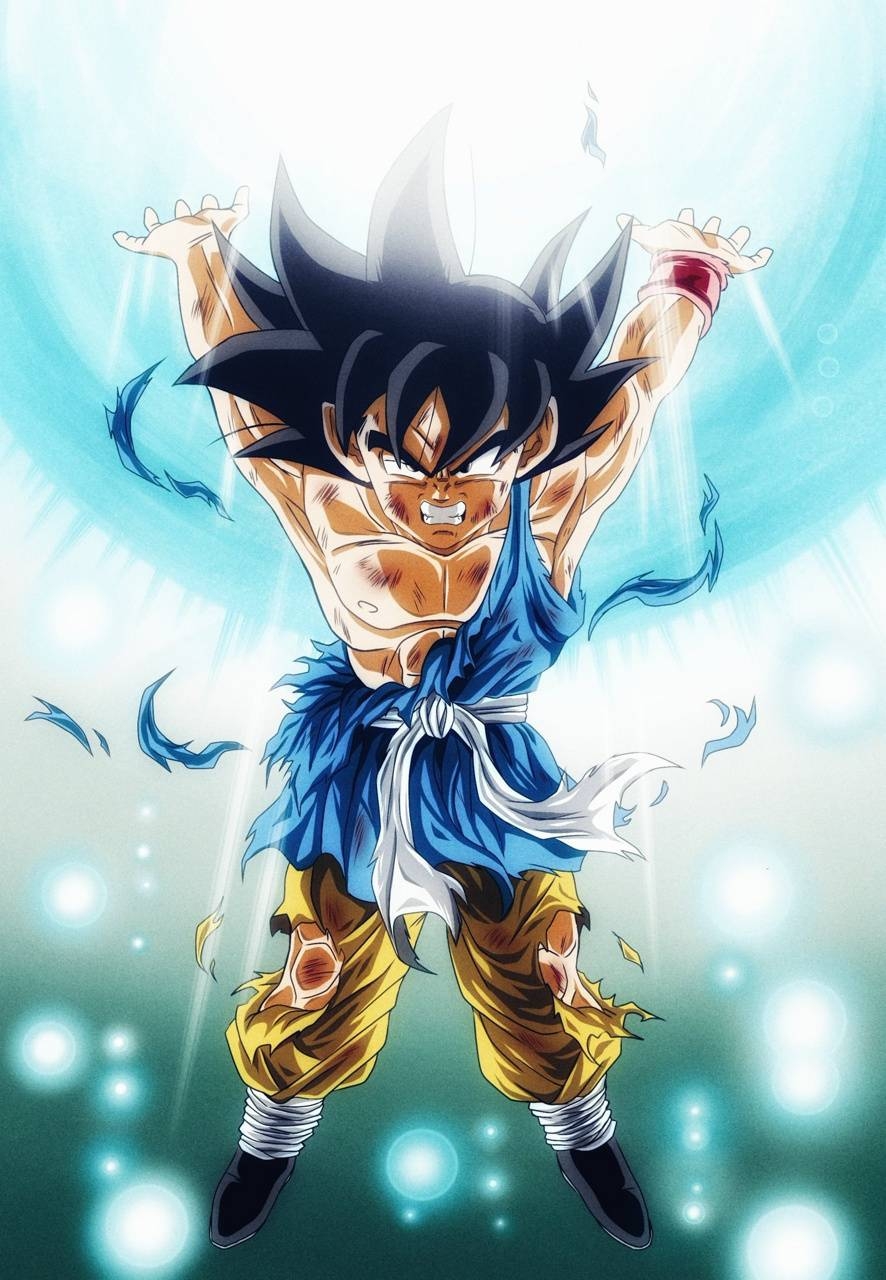 890x1280 Goku genkidama wallpaper, Phone