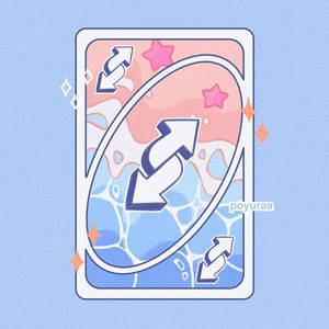 300x300 Download Pink Uno Skip Card Wallpaper, Phone