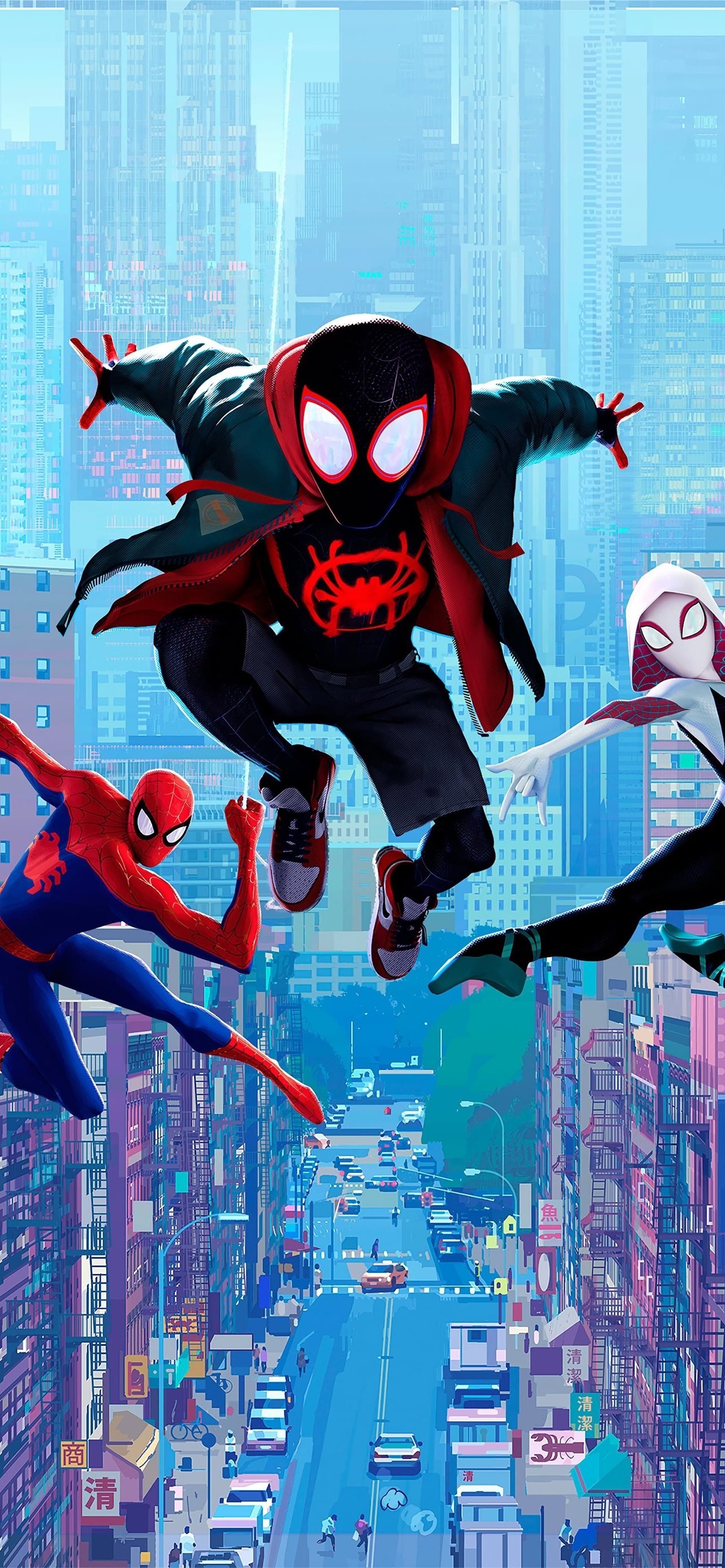 1290x2780 Best Spider man into the spider verse iPhone HD Wallpaper, Phone