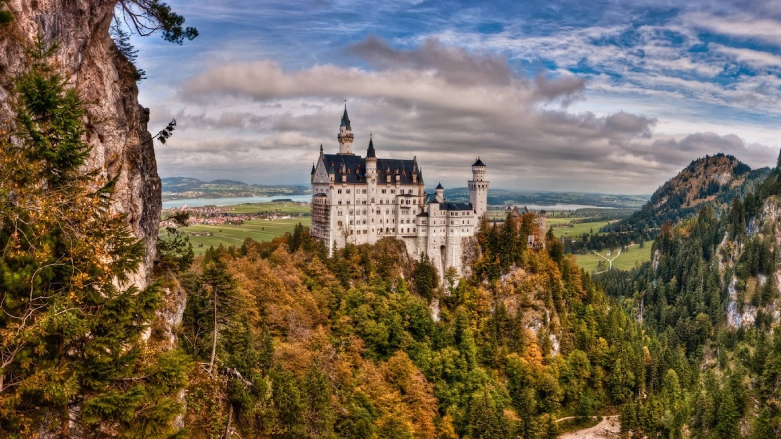 2560x1440 Bavaria Neuschwanstein Castle desktop PC and Mac wallpaper, Desktop