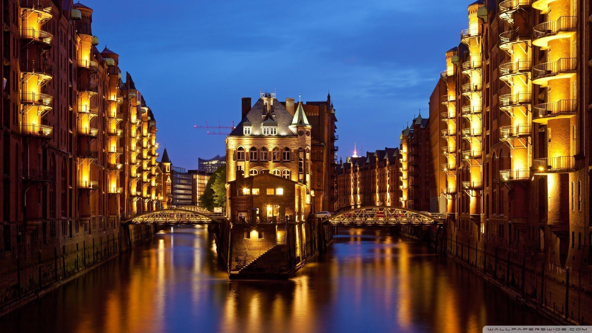 1920x1080 Speicherstadt in Hamburg, Germany HD desktop wallpaper, High, Desktop