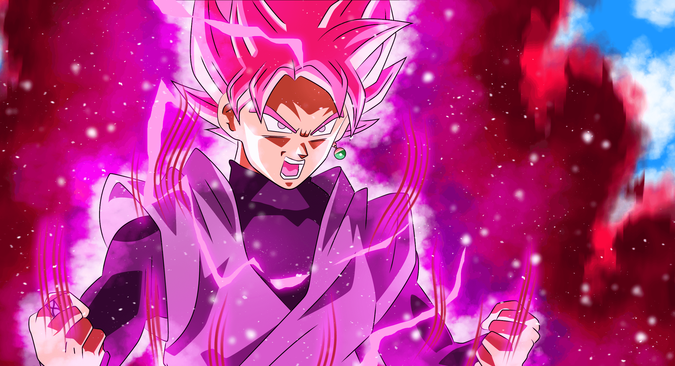 2560x1390 black. Dragon ball super goku, Anime dragon ball super, Goku black super saiyan, Desktop