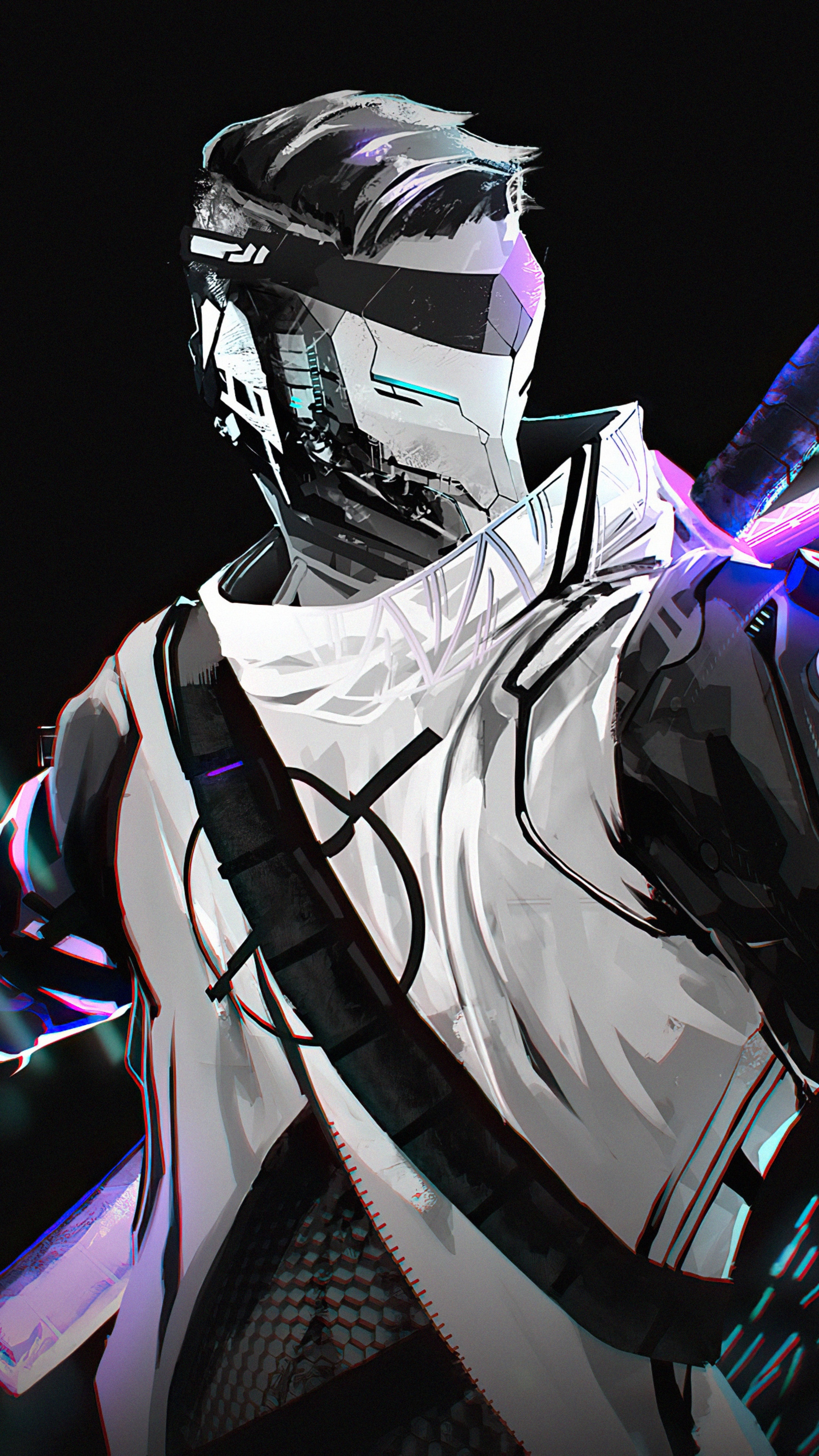 2160x3840 ninja, anime, anime boy, hd, 4k, artstation Gallery HD Wallpaper, Phone