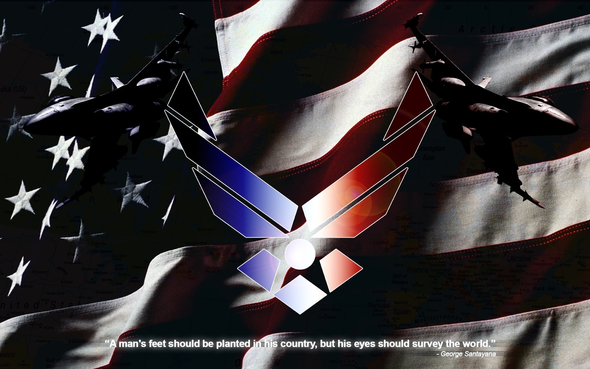 1920x1200 Usaf Logo Wallpaper (best Usaf Logo Wallpaper and image) on WallpaperChat, Desktop