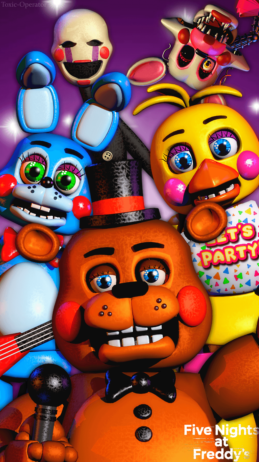 900x1600 New and Shiny! (fnaf 2 phone wallpaper), Phone