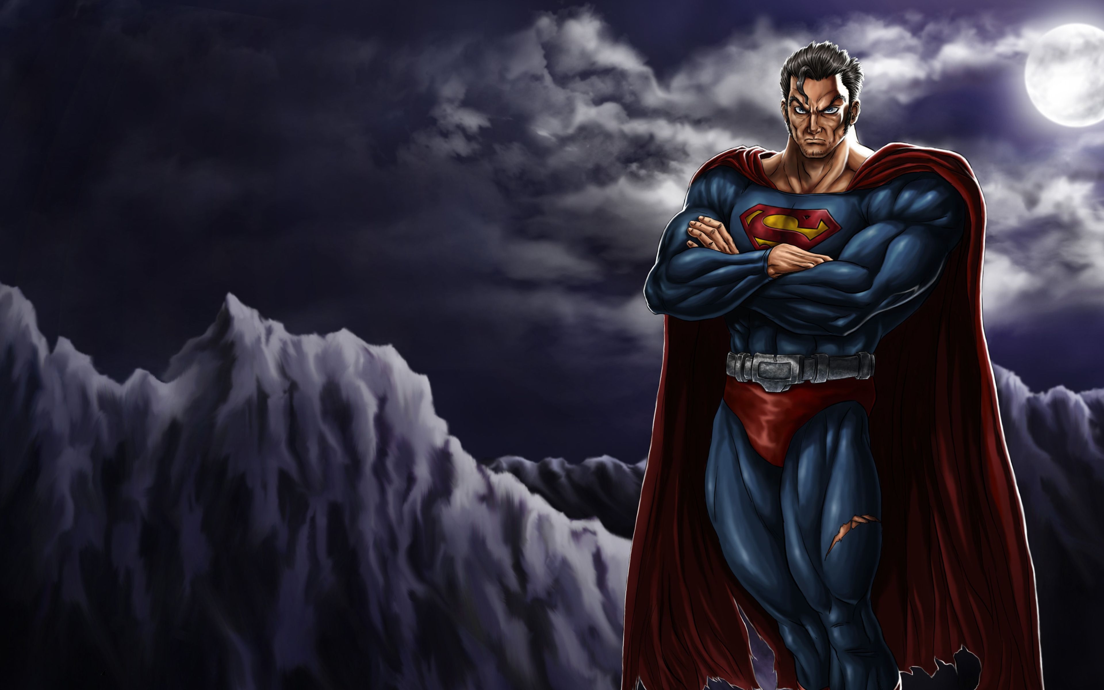 3840x2400 Dark Superman Art 4k HD 4k Wallpaper, Image, Background, Photo and Picture, Desktop