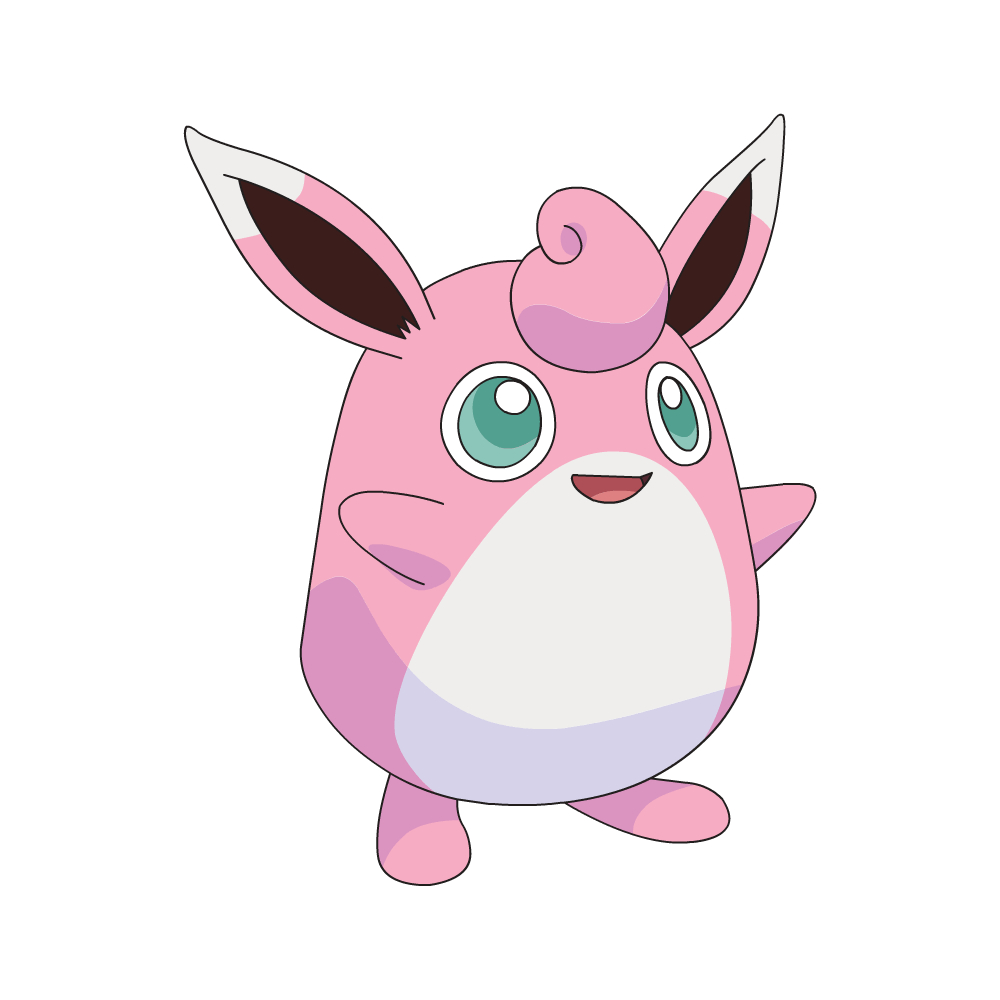 1000x1000 040: Wigglytuff. POKEMON. Pokémon, Video games and Manga, Phone