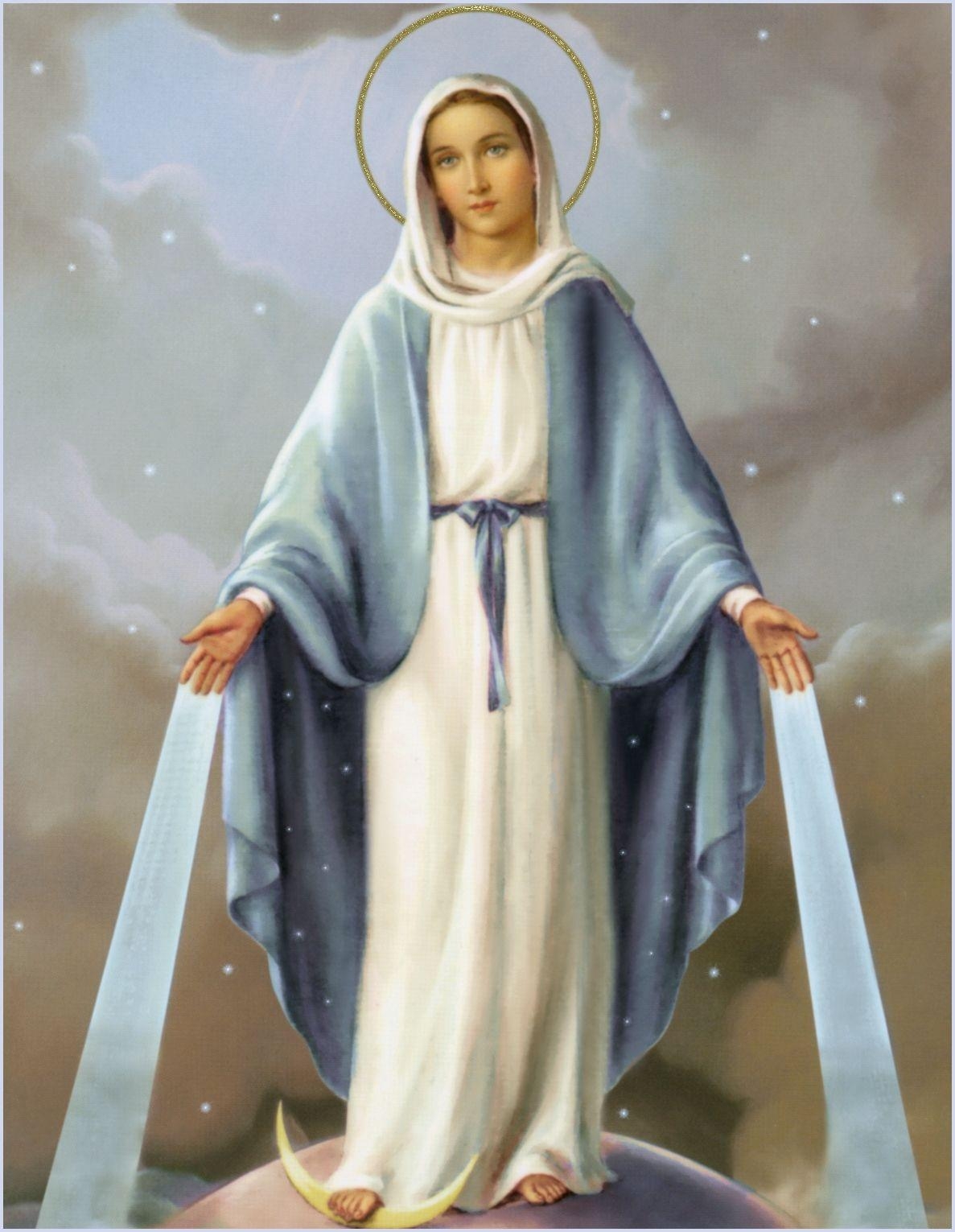 1190x1540 Holy Mary Mother Wallpaper, Phone