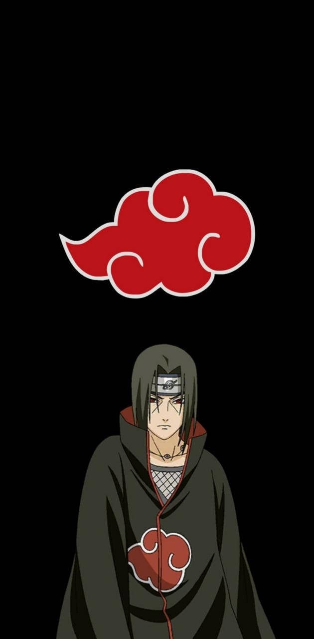 630x1280 Download Itachi Uchiha Akatsuki Cloud iPhone Wallpaper, Phone