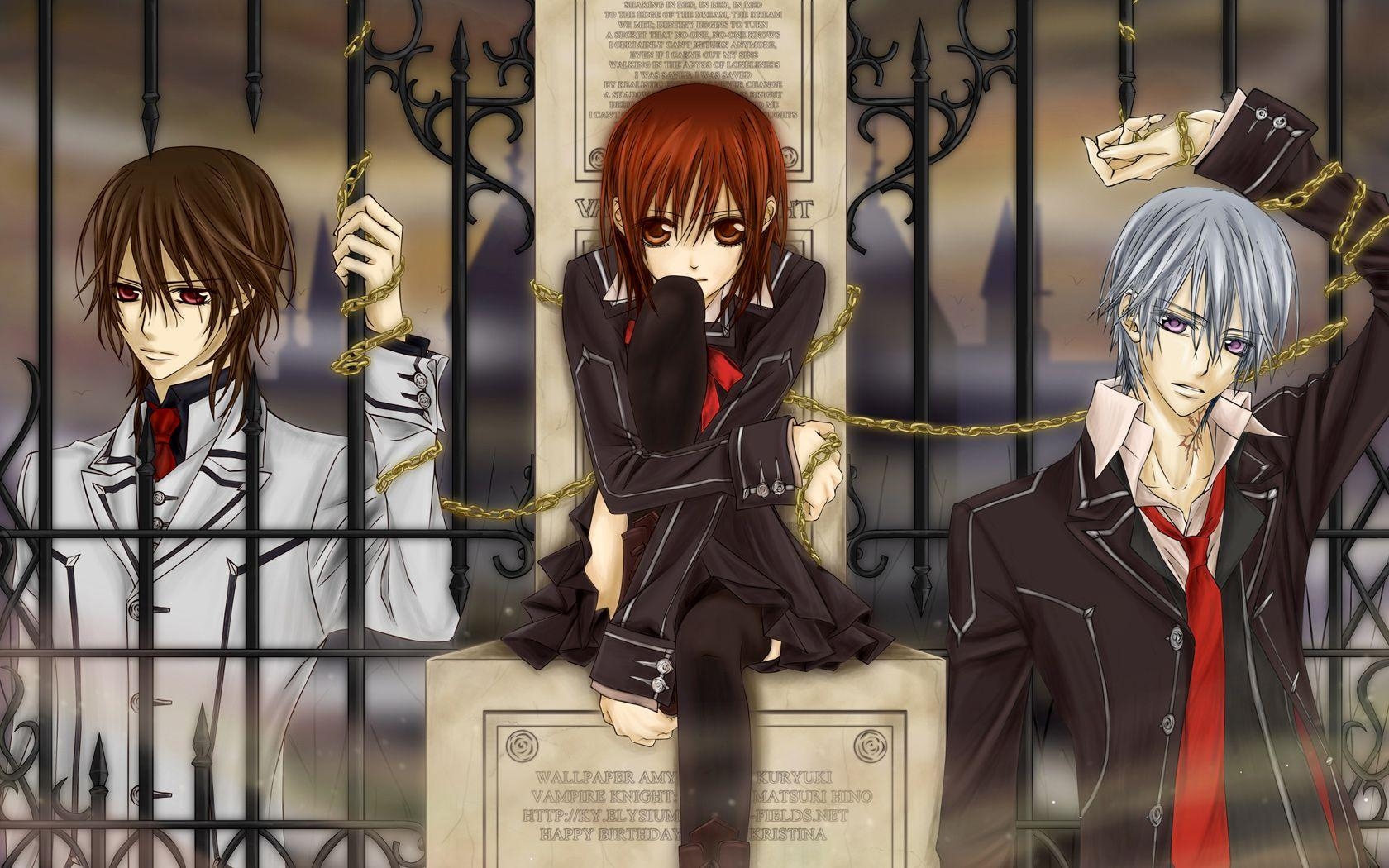 1680x1050 Vampire Anime image Vampire Knight wallpaper HD wallpaper, Desktop