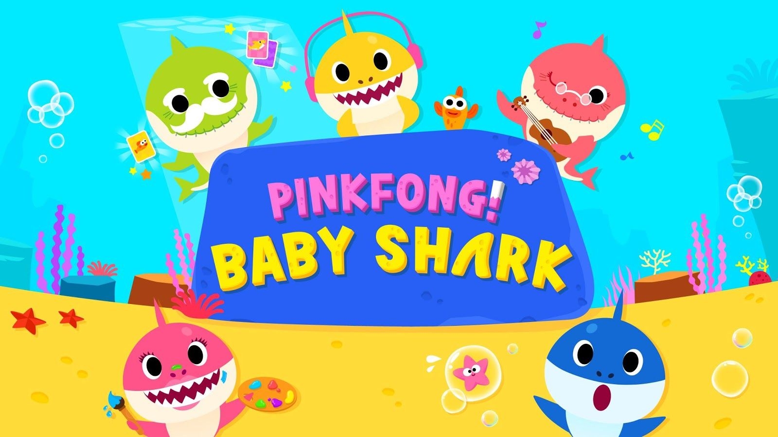 1600x900 Birthday Baby Shark Wallpaper Free Birthday Baby Shark Background, Desktop