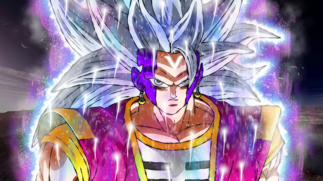 1280x730 merger of Goku and Zeno(ZD). Illustrations street by MediBang. Anime dragon ball, Dragon ball super artwork, Dragon ball super manga, Desktop