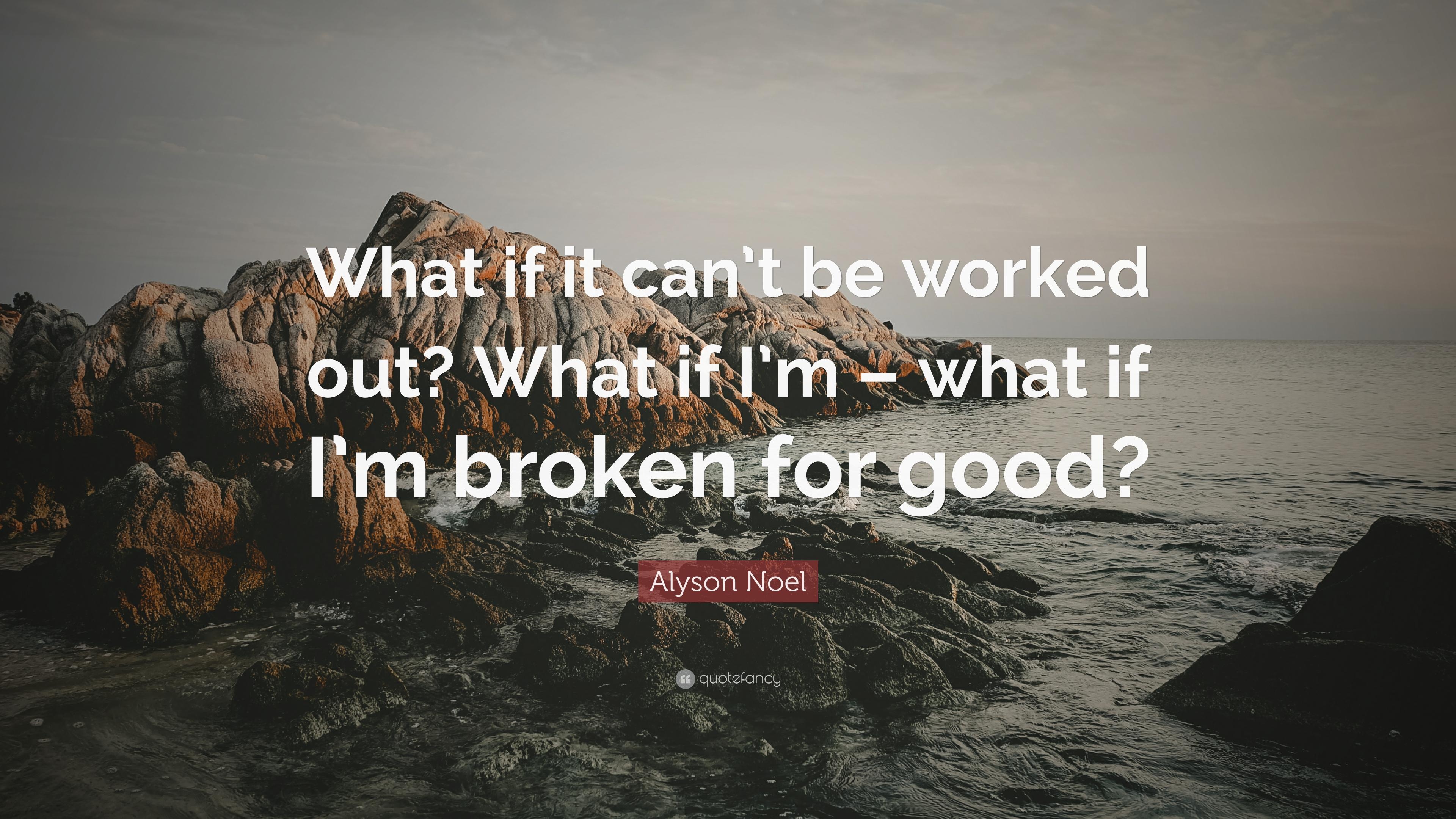 3840x2160 Alyson Noel Quote: “What if it can't be worked out? What if I'm, Desktop