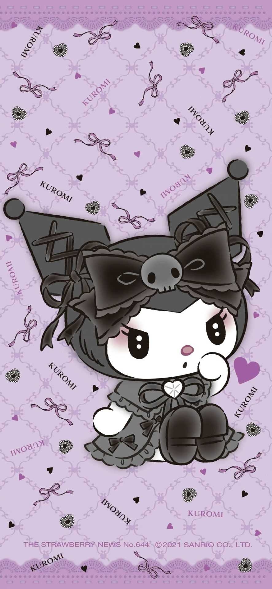 890x1920 Kuromi Wallpaper, Phone