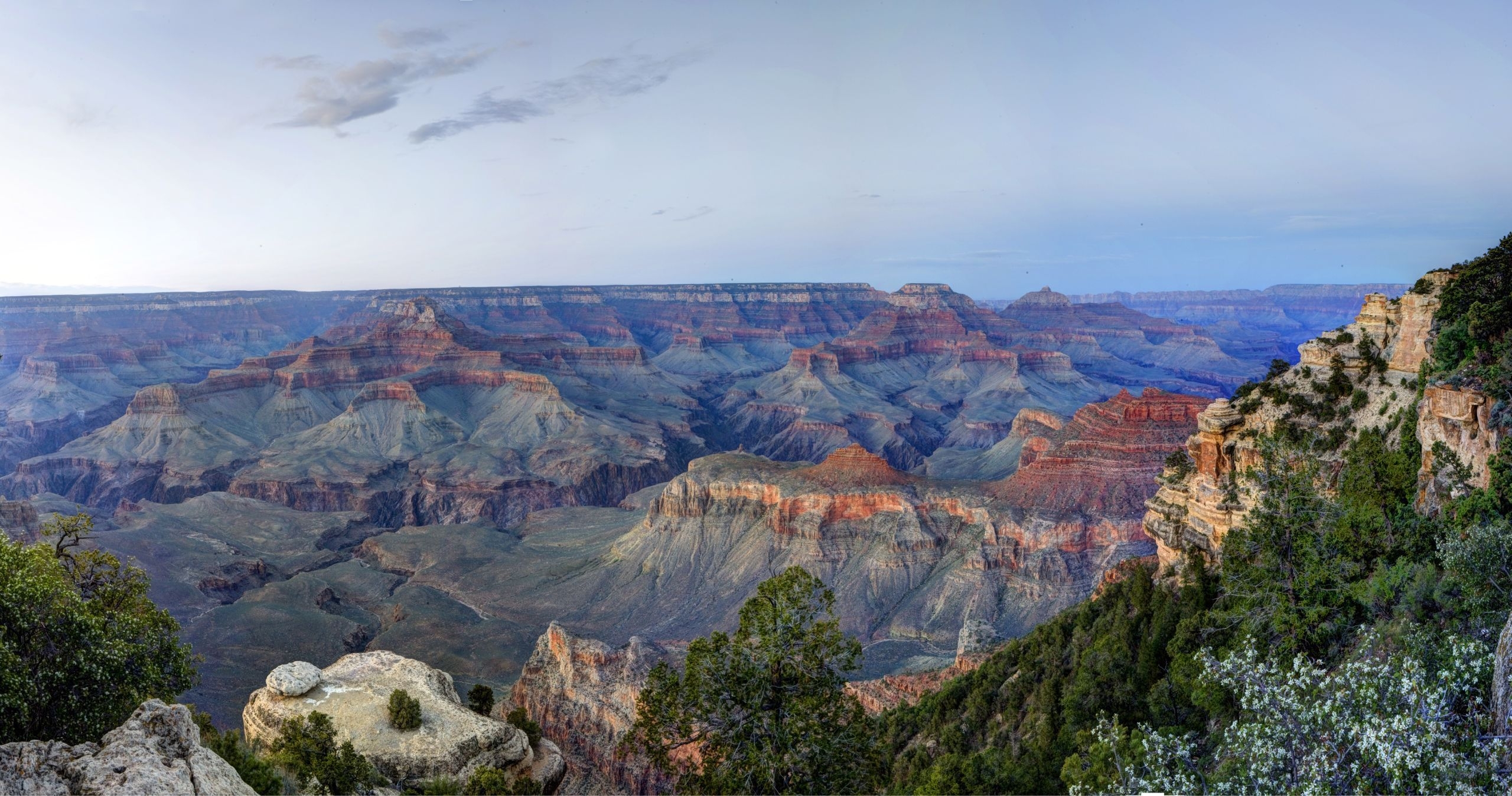 2560x1350 Grand Canyon: Locations of falling deaths at the national park, Desktop