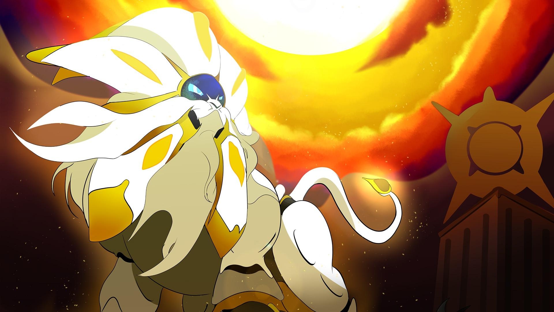 1920x1080 Solgaleo Pokemon Sun and Moon Wallpaper, Desktop