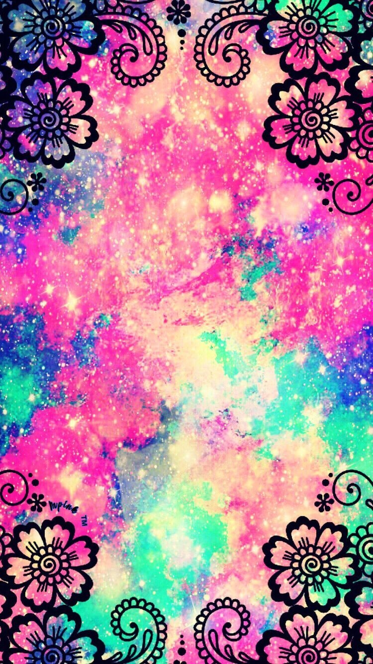 750x1340 Flower Garden Galaxy Wallpaper #androidwallpaper #iphonewallpaper #wallpaper #galaxy #cute #girly. Galaxy wallpaper, Wallpaper iphone cute, Cute galaxy wallpaper, Phone