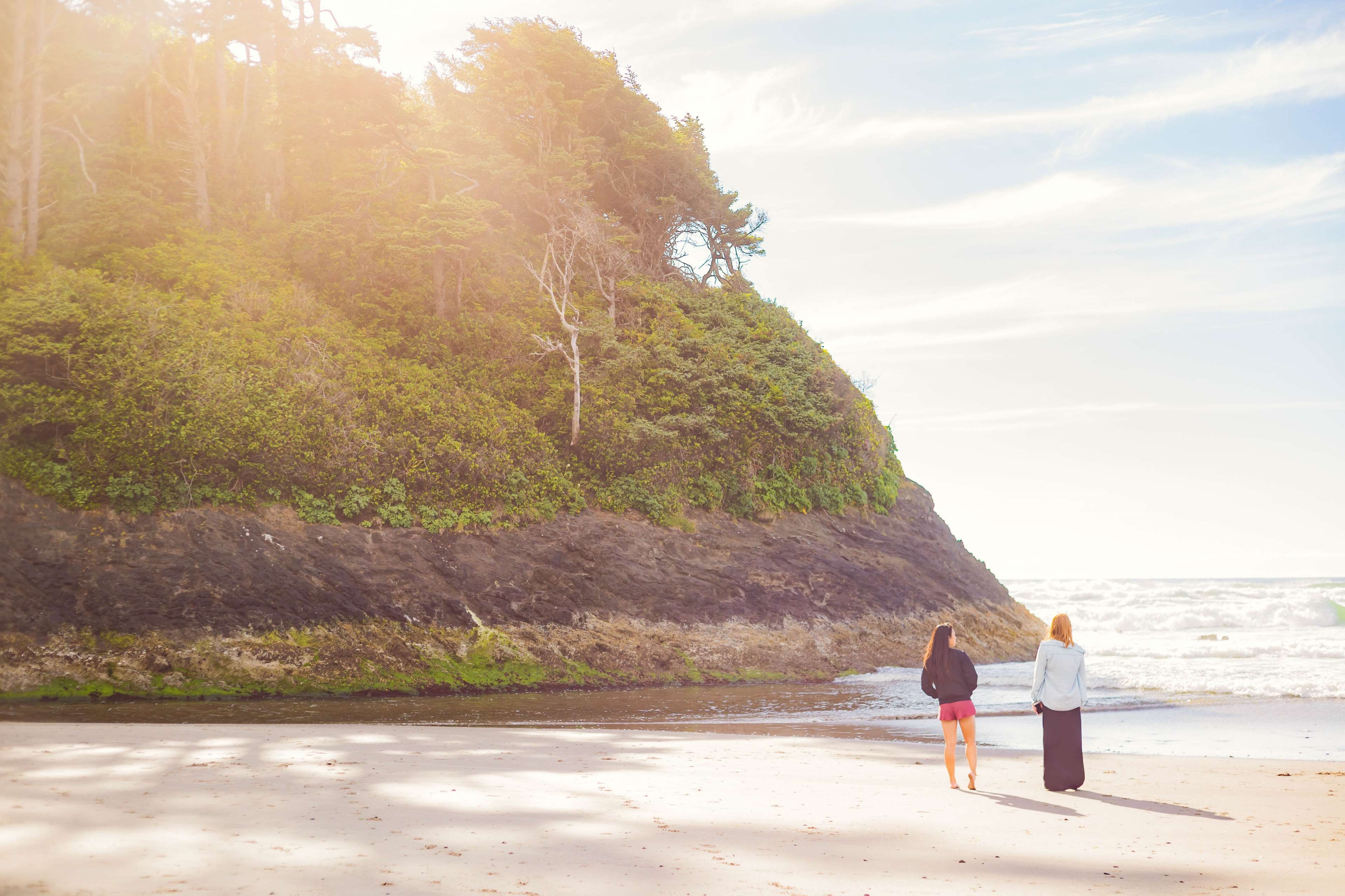 3840x2560 friends, oregon coast, sunset 4k wallpaper and background, Desktop