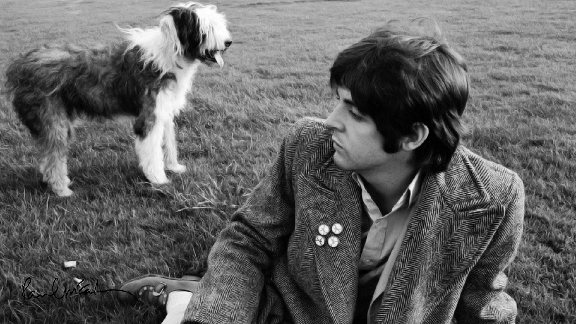 1920x1080 The Beatles McCartney and Martha, Desktop