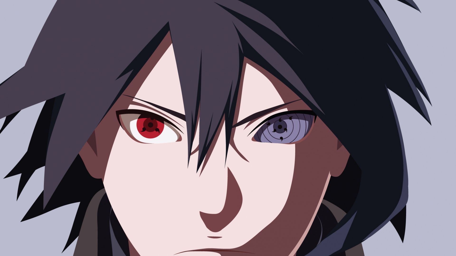 1920x1080 Wallpaper Sasuke Uchiha, Naruto, Anime Face, Desktop