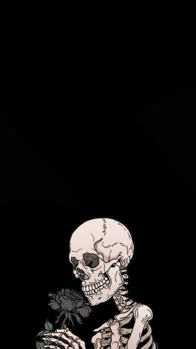 680x1200 Skeleton Wallpaper, Phone