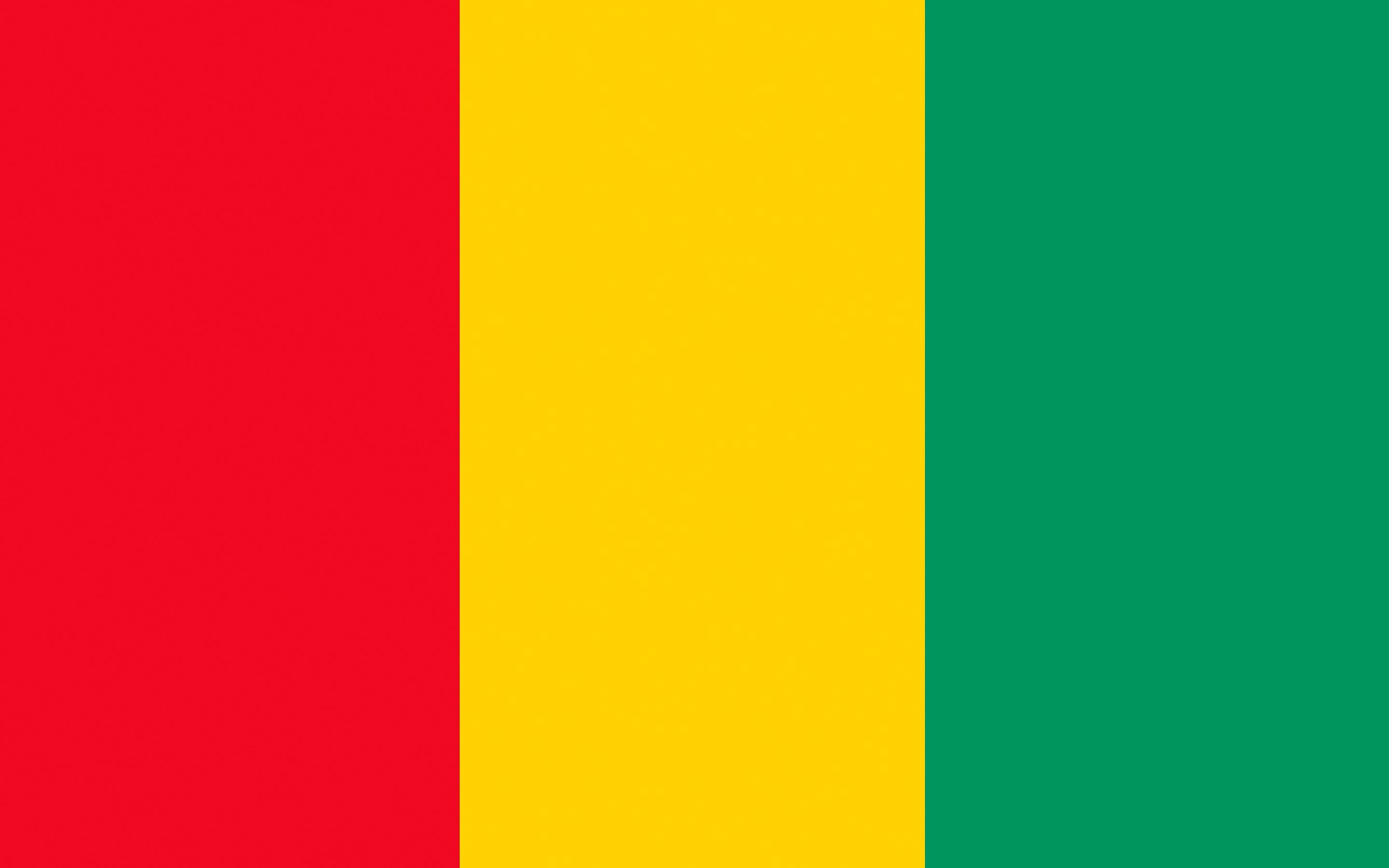 2880x1800 Wallpaper Guinea Flag Stripes, Desktop